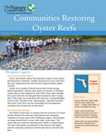 Communities Restoring Oyster Reefs fact sheet.